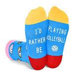 Novelty Volleyball Socks For Boys Girls, Funny Volleyball Gifts, Ball Sports Lover Gifts, Unisex Pattern Socks for Kids, Funny Socks, Cute Socks, Fun Volleyball Themed Socks, Gifts for 7-10 Years Old