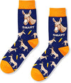 Funny Donkey Gifts for Men Gifts for Him Donkey Lovers Gift Cute Sock Gifts Donkey Socks