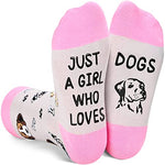 Dog Gifts for Girls Dog Lovers Gifts Best Gifts for Daughter Cute Kids Dog Socks, Gifts for 7-10 Years Old Girl