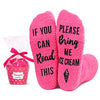 Women's Crazy Fuzzy Fluffy Warm Cozy Ice Cream Socks Gifts for Ice Cream Lovers