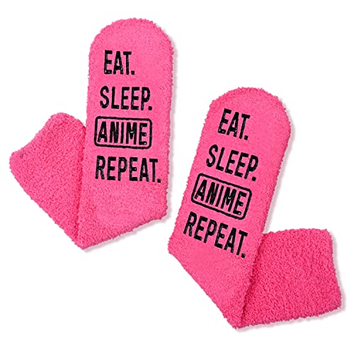 Fun Anime Socks, Anime Gifts for Her, Funny Anime Gifts for Women, Novelty Anime Lover Gift, Women's Funny Anime Socks