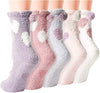 Fuzzy Anti-Slip Socks for Women Girls, Cozy Slipper Socks with Grippers, Functional Slipper Socks, Cozy Gifts For Women, Gifts for Her