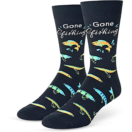 Unisex Fishing Gifts Gifts For Fisherman Fly Fishing Gifts Fishing Socks Ice Fishing Gifts Fishing Gifts For Men Women Gone Fishing Socks Fly Fishing Socks
