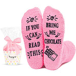 Funny Chocolate Socks for Women, Novelty Chocolate Gifts For Chocolate Lovers, Anniversary Gift For Her, Gift For Mom, Funny Food Socks, Womens Chocolate Themed Socks