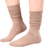Women's Retro Stacked Slouch Trendy Assorted Socks Gifts-4 Pack