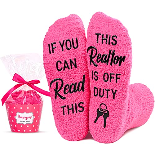 Realtor Off Duty Socks, Gift For Realtors, Birthday, Retirement, Anniversary, Christmas, Gift For Her, Present for Realtors, Women Realtor Socks