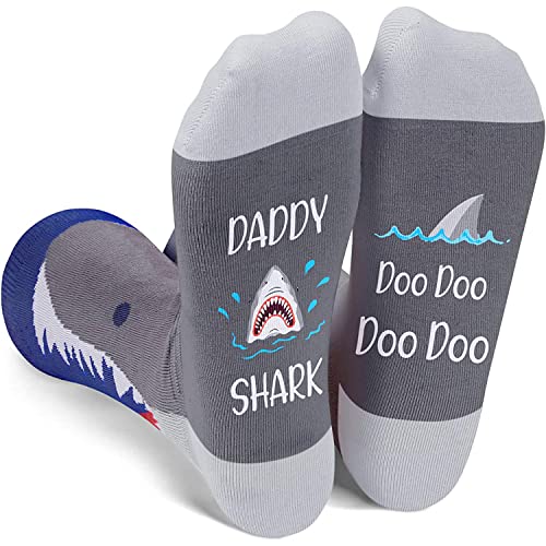 Gender-Neutral Shark Gifts, Unisex Shark Socks for Women and Men, Shark Gifts Animal Socks