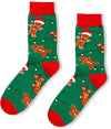 Men's Crazy Funny Christmas Socks Gifts-2 Pack