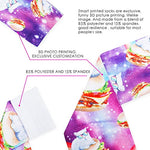 Women's Fun Tube Novelty Galaxy Cat Socks Gifts For Cat Lovers