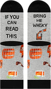 If You Can Read This, Bring Me Whisky, Ideal Gifts for Drinkers, Unique Whisky Socks, Funny Whisky Gift for Men, Whisky Lover Gift