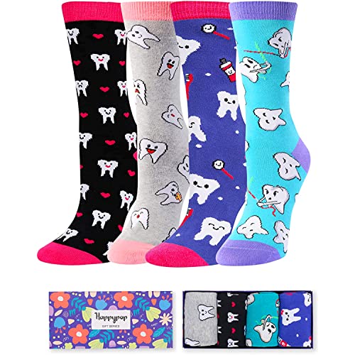 Teeth Gifts, Tooth Gifts, Dental Socks, Dentist Socks, Tooth Socks for ...