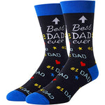 Unique Dads Fathers Day Gifts, Funny Dad Socks, Best Gifts For Dad from Daughter Son, Christmas Presents For Dad, Dad Birthday Gifts, Dads Day Gifts