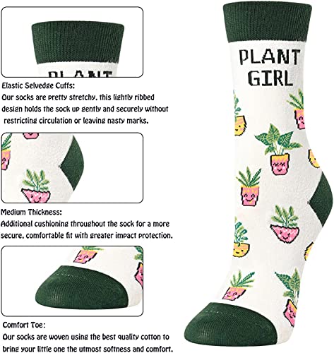 Funny Socks for Kids Nature Gifts for Kids 4 5 6 7 Years Old, Gardening Gifts for Kids, Plant Gifts Garden Gifts Cool Gifts for Plant Lovers