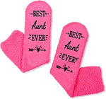 Cool Auntie Gifts, Funny Socks for Her, Christmas Gifts, Best Aunt Gifts from Niece Nephew, Unique Aunt Birthday Gifts, Mothers Day Gifts for Aunt