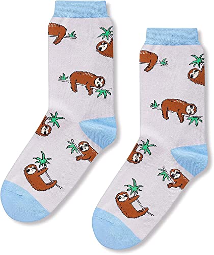 Womens Sloth Socks Gift Ideas for Her Valentines Gifts Sloth Gifts for Sloth Lovers