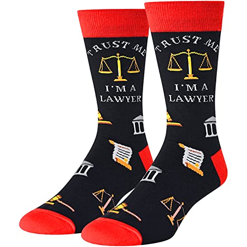 Lawyer Socks For Men Attorney Socks, Lawyer Gifts Law School Gifts Attorney Gifts for Men Law Student Gifts Lawyer Graduation Gifts