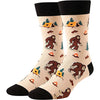 Sasquatch Socks, Bigfoot Gifts, Crazy Socks for Men, Big Foot Sasquatch Gifts, Crazy Socks