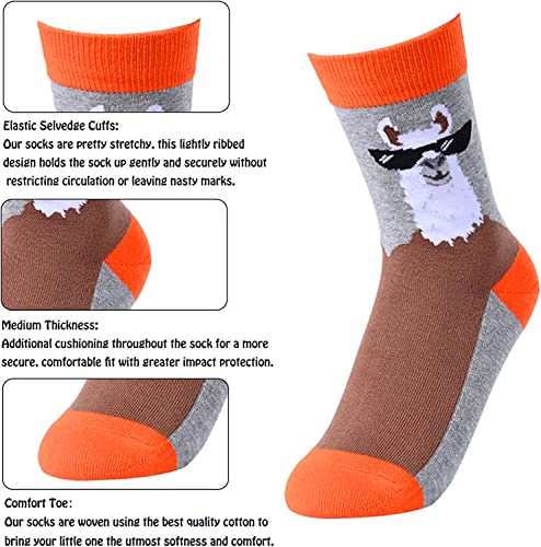 Best Gifts to Your Son, Funny Boys Socks, Boy Animal Socks Gifts for Animal Lovers, Birthday Gifts, Costume Parties Gifts,  Christmas Gifts, Gift for 4-7 Years Old Boys