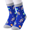 Funny Astronaut Socks for Boys, Novelty Astronaut Gifts For Astronaut Lovers, Children's Day Gift For Your Son, Gift For Brother, Funny Astronaut Socks for Kids, Gift for 4-7 Years Old Boys