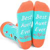 Best Aunt Ever Socks, Aunt Gift, Aunt Socks Mothers Day Gift, Funny Socks for Aunt, Aunt Birthday Gift