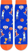Novelty Basketball Socks, Funny Basketball Gifts for Basketball Lovers, Ball Sports Socks, Gifts For Men Women, Unisex Basketball Themed Socks, Sports Lover Gift, Silly Socks, Fun Socks