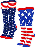 Independence Day Gifts, 4th of July Gifts, American Flag Gifts, Patriots Gifts for Women, Patriotic Socks, American Flag Socks, Patriots Socks, 4th of July Socks