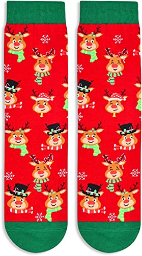 Christmas Gifts for Women Men, Christmas Socks, Snowman Socks, Funny Christmas Gifts Unisex, Christmas Vacation Gifts, Xmas Gifts, Santa Gift Stocking Stuffer