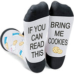 Unisex Cookie Milk Socks, Cookie Milk Lover Gift, Funny Food Socks, Novelty Cookie Milk Gifts, Gift Ideas for Men Women, Funny Cookie Milk Socks for Valentines Gifts, Christmas Gifts