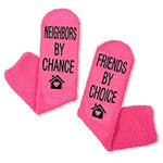 Funny Neighbor Socks for Women, Novelty Neighbor Gifts House Warming Gifts New Home Gift Hostess Gifts Housewarming Gifts