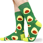 Funny Gifts for Men Avocado Gifts for Avocado Lovers, Novelty Avocado Socks Men Fruit Socks