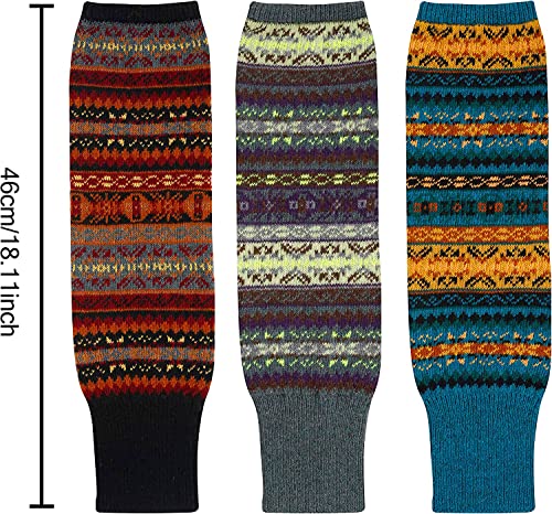Wool Leg Warmers for Women, Leg Warmers for Girls, Knit Leg Warmers, W –  Happypop
